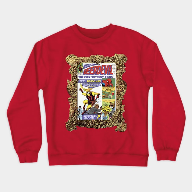 Deerdevil Masterworks Crewneck Sweatshirt by ThirteenthFloor